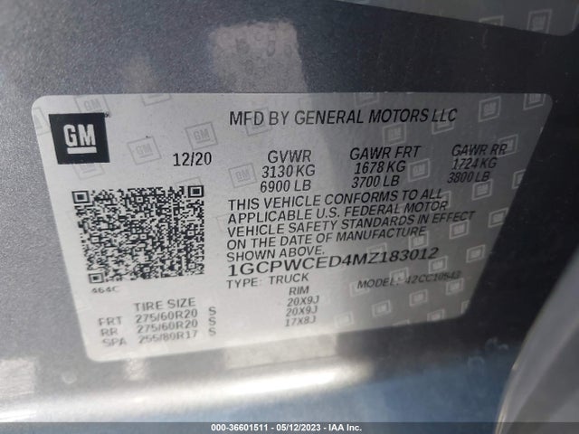 Chevrolet Silverado 1500 Lt 2021 1GCPWCED4MZ183012 Image 11