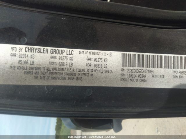 2C3CDXBG7EH174904 Dodge Charger Se