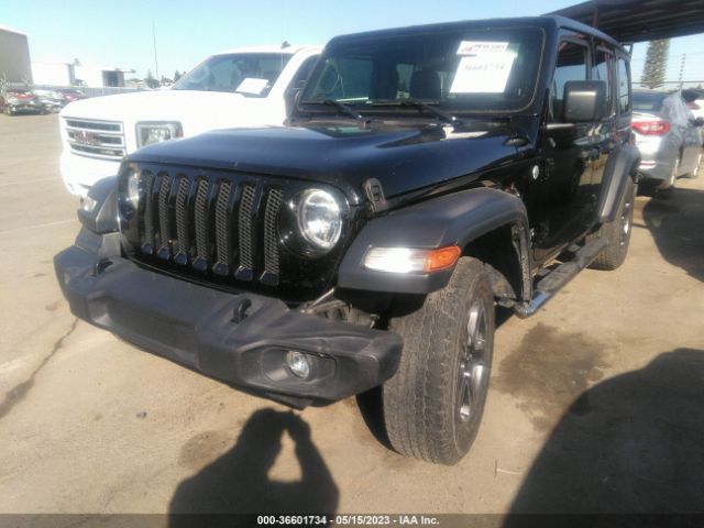 1C4HJXDG3JW132300 Jeep Wrangler Unlimited Sport S