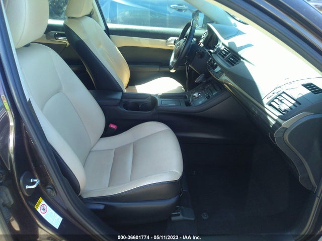 JTHKD5BH0E2191295 Lexus Ct 200h Hybrid
