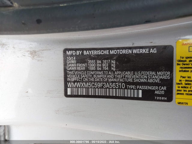 2015 MINI HARDTOP WMWXM5C59F3A56310 Photo 8