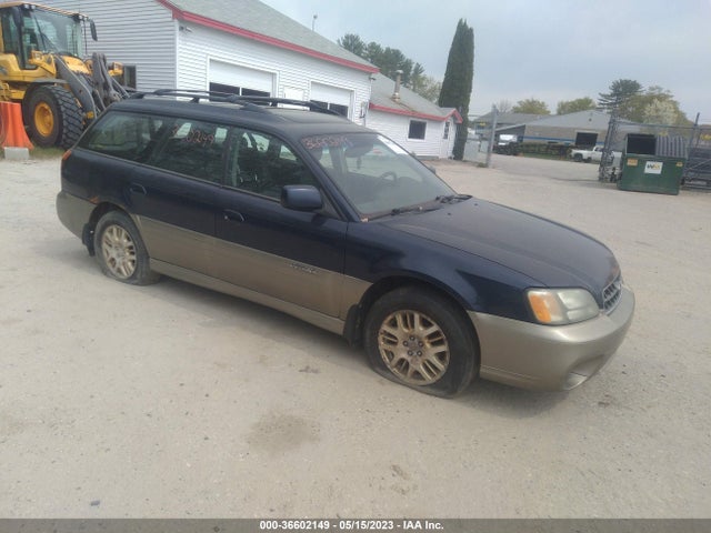 2004 SUBARU LEGACY WAGON OUTBACK LTD VIN: 4S3BH686047639781