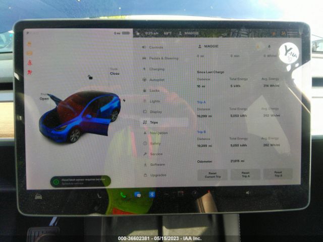 5YJYGDEE9MF272175 Tesla Model Y Long Range