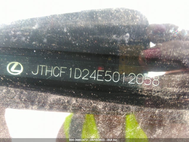 Lexus IS 250 2014 JTHCF1D24E5012058 Image 10
