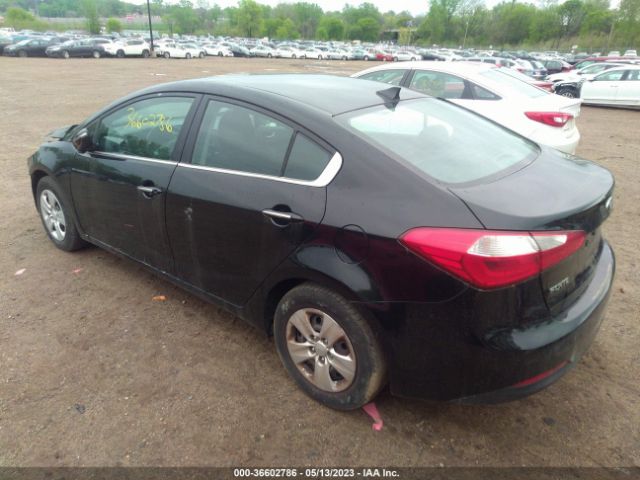 KNAFX4A84E5114446 KIA FORTE EX