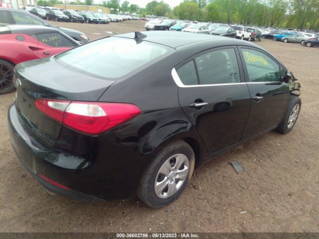 KNAFX4A84E5114446 KIA FORTE EX