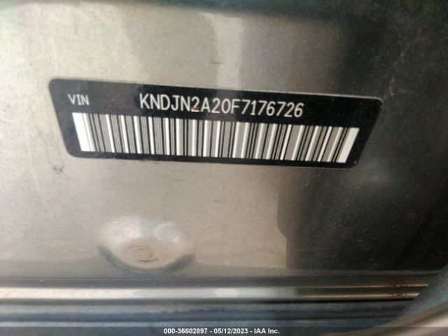 KNDJN2A20F7176726 KIA Soul Base
