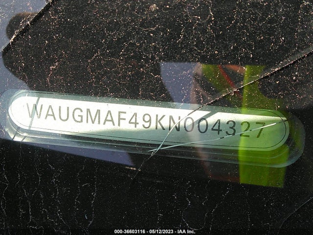 WAUGMAF49KN004327 Audi A4 Premium/titanium Premium
