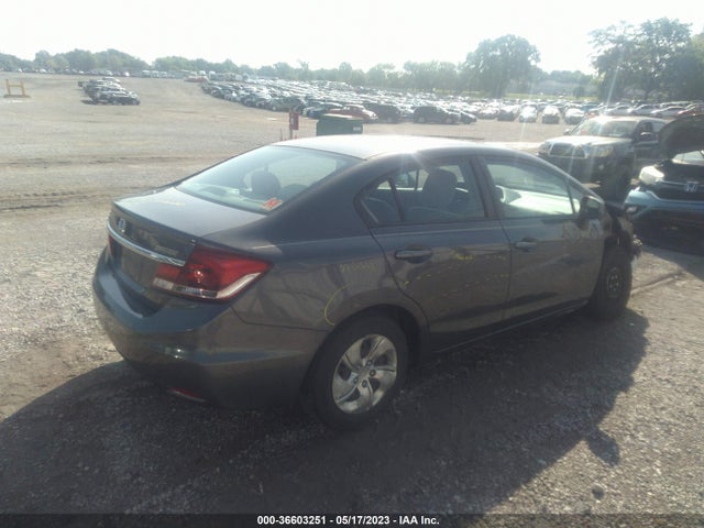 2013 HONDA CIVIC SDN LX VIN: 2HGFB2F50DH562308