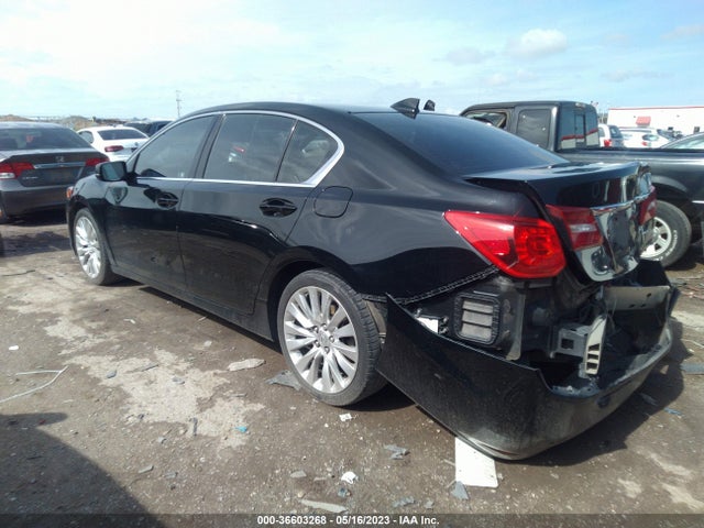 Acura Rlx Advance Pkg 2014 JH4KC1F91EC000542 Image 3