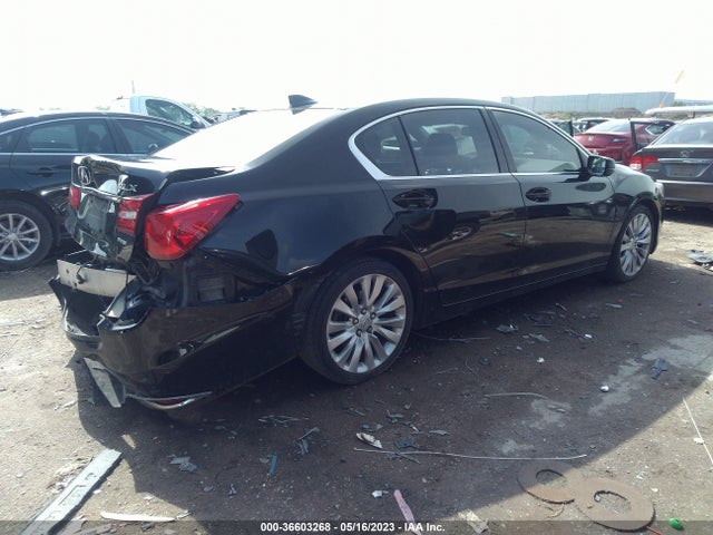 Acura Rlx Advance Pkg 2014 JH4KC1F91EC000542 Image 4