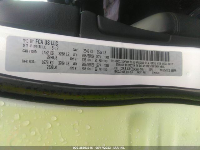 1C4RJFJG8HC914560 Jeep Grand Cherokee Summit
