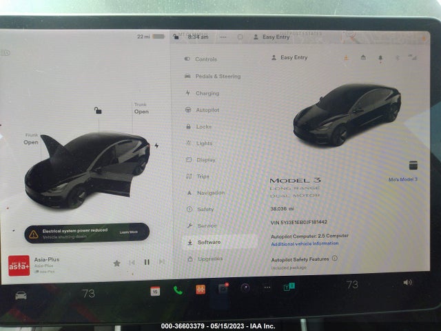 Tesla Model 3 Long Range 2018 5YJ3E1EB0JF181442 Image 4