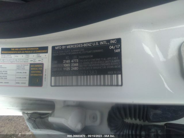55SWF4KB2HU221383 Mercedes-Benz C-class C 300