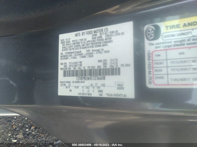 Ford Mustang V6 2014 1ZVBP8EM4E5236608 Image 10