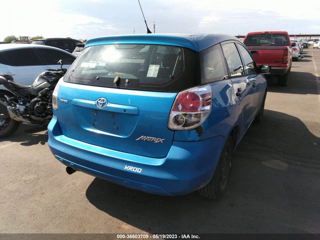 2008 TOYOTA MATRIX STD/XR VIN: 2T1KR32E28C693115