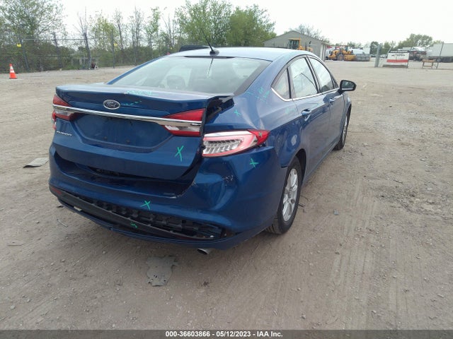 2018 FORD FUSION S VIN: 3FA6P0G77JR184773