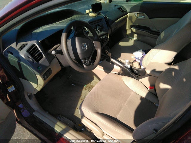 2012 HONDA CIVIC SDN LX VIN: 2HGFB2F53CH596287