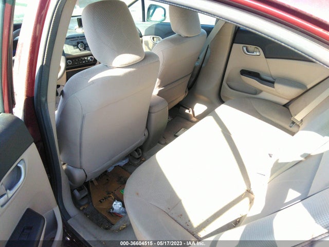 2012 HONDA CIVIC SDN LX VIN: 2HGFB2F53CH596287