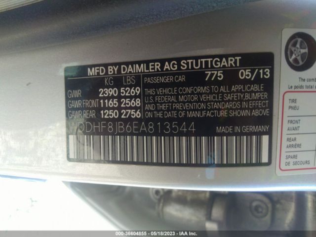 WDDHF8JB6EA813544 Mercedes-Benz E-class E 350