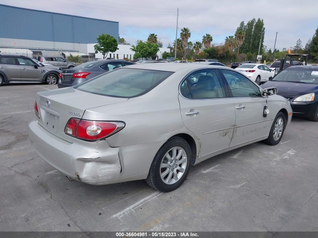 2004 LEXUS ES 330 VIN: JTHBA30G345049835