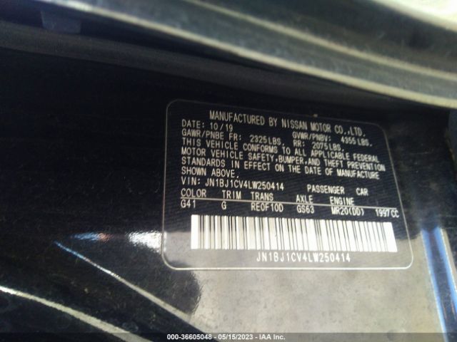 JN1BJ1CV4LW250414 Nissan Rogue Sport Sv