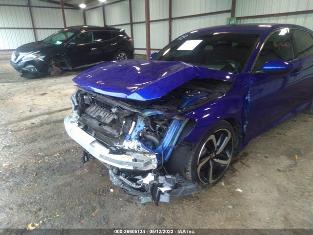 2018 HONDA ACCORD SEDAN SPORT 1.5T VIN: 1HGCV1F36JA221539