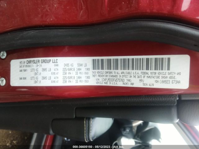 1C4PJMDS3FW575763 Jeep Cherokee Limited