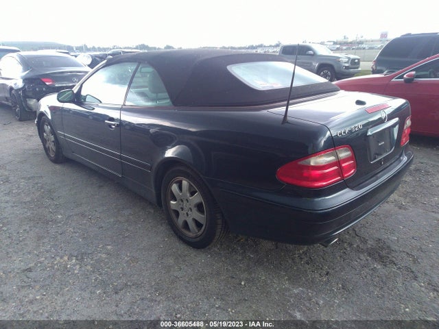 2002 MERCEDES-BENZ CLK-CLASS VIN: WDBLK65G82T129281