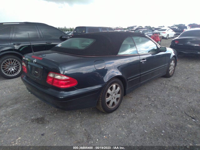 2002 MERCEDES-BENZ CLK-CLASS VIN: WDBLK65G82T129281