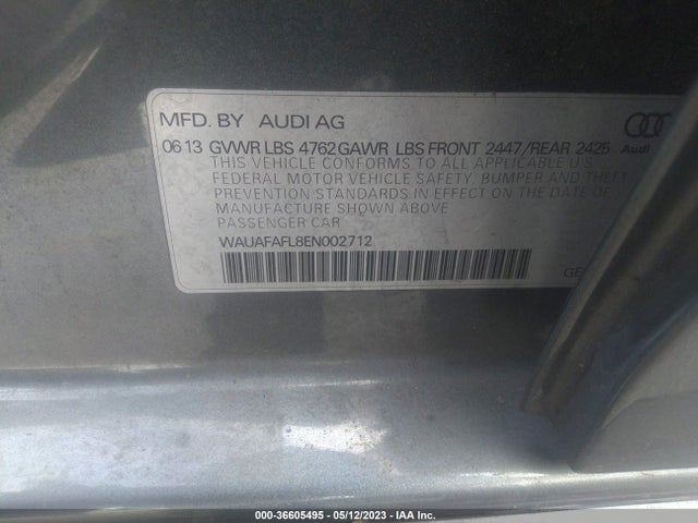 WAUAFAFL8EN002712 Audi A4 PREMIUM