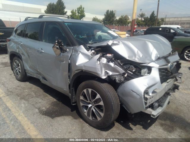 Toyota Highlander Hybrid Xle 2021 5TDHBRCH1MS526577 Image 1