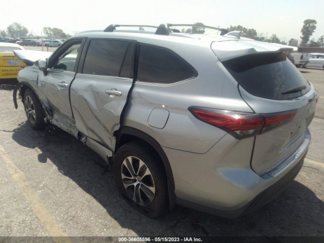 Toyota Highlander Hybrid Xle 2021 5TDHBRCH1MS526577 Image 3