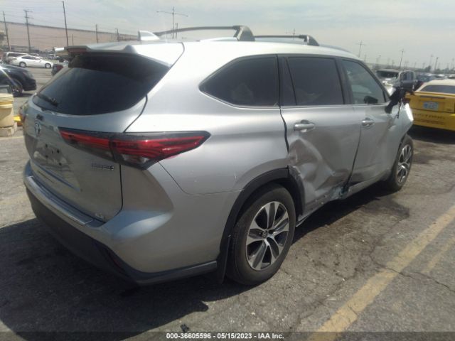 Toyota Highlander Hybrid Xle 2021 5TDHBRCH1MS526577 Image 4