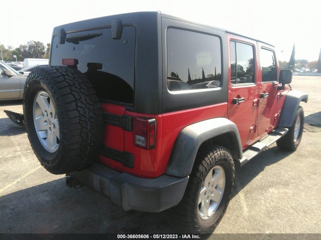 2012 JEEP WRANGLER UNLIMITED SPORT VIN: 1C4BJWDG7CL234719