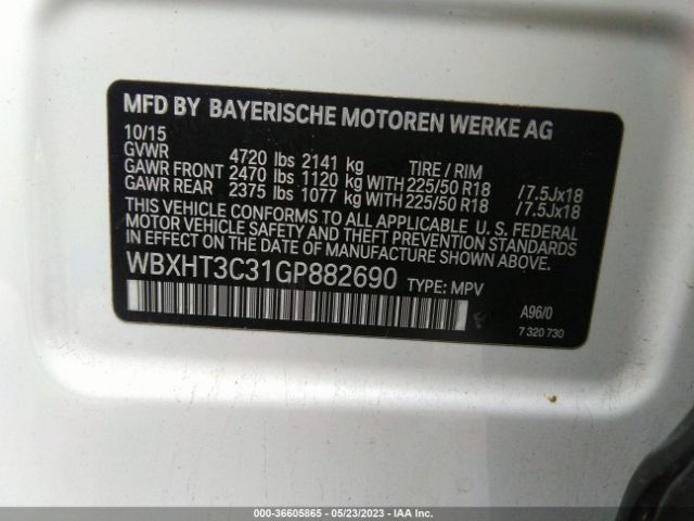 WBXHT3C31GP882690 BMW X1 Xdrive28i