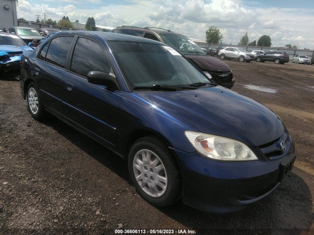2004 HONDA CIVIC LX VIN: JHMES16504S002512