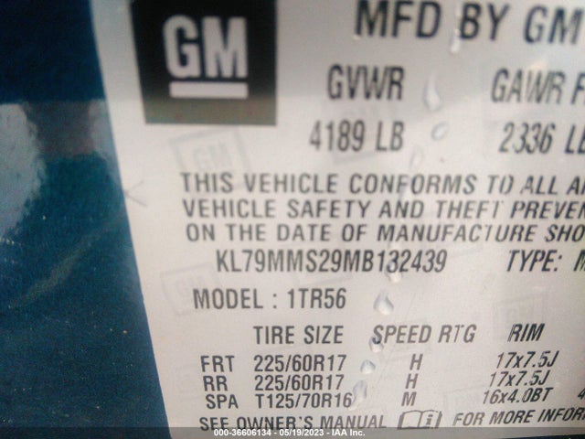 Chevrolet Trailblazer Ls 2021 KL79MMS29MB132439 Image 9