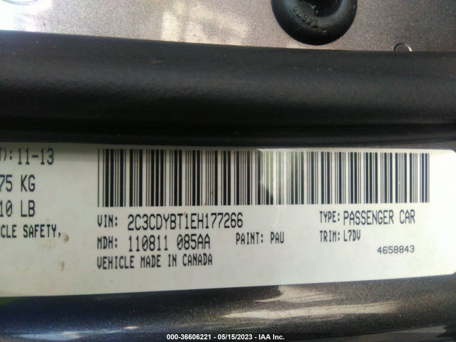 Dodge Challenger R/t 2014 2C3CDYBT1EH177266 Image 9