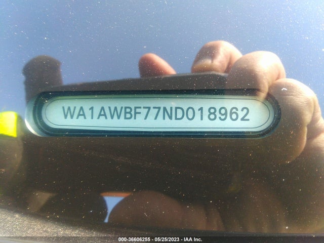 2022 Audi SQ7, VIN: WA1AWBF77ND018962