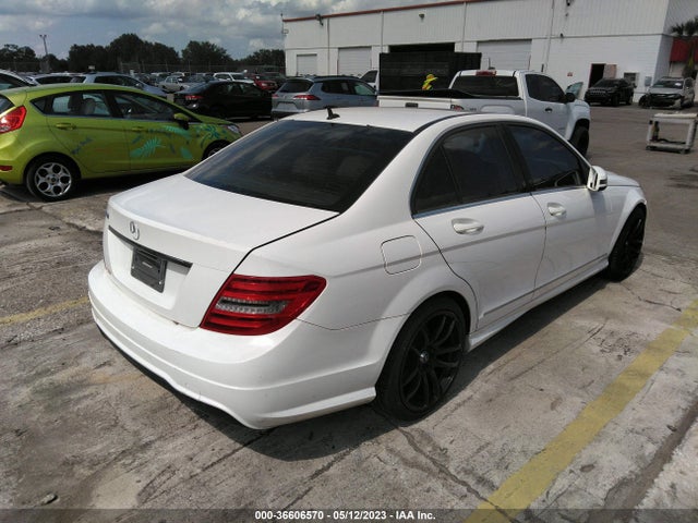 2013 MERCEDES-BENZ C-CLASS C 250 VIN: WDDGF4HBXDR291169