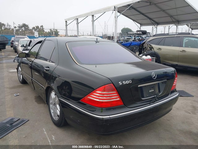 2003 MERCEDES-BENZ S-CLASS 5.0L VIN: WDBNG75J93A316523