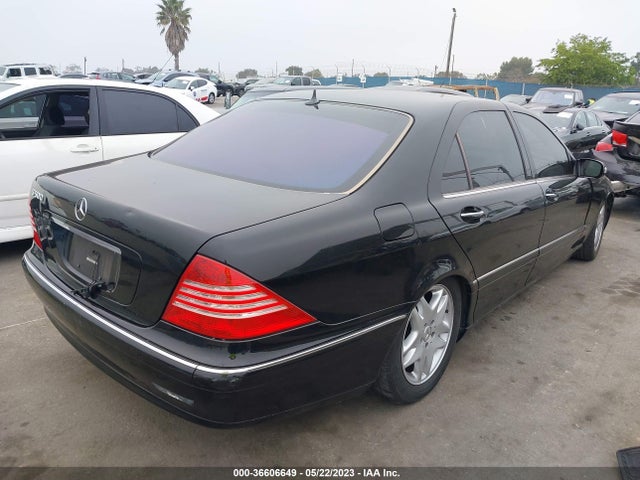 2003 MERCEDES-BENZ S-CLASS 5.0L VIN: WDBNG75J93A316523