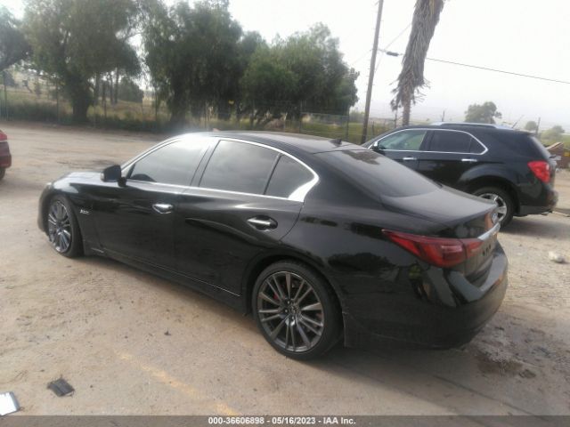 Infiniti Q50 Red Sport 400 2018 JN1FV7AP5JM460994 Image 3