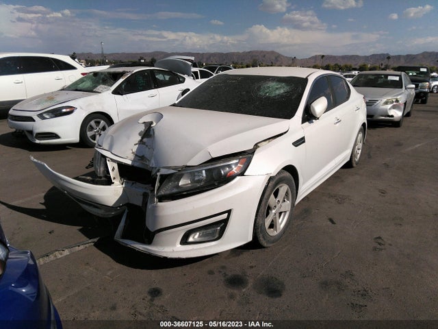 KIA Optima Lx 2014 KNAGM4A77E5450192 Image 2