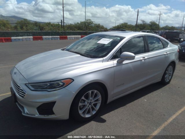 Ford Fusion Hybrid Sel 2019 3FA6P0MU7KR140848 Image 2