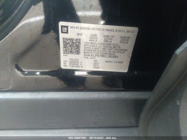 3GKALPEV9KL181683 GMC Terrain Slt