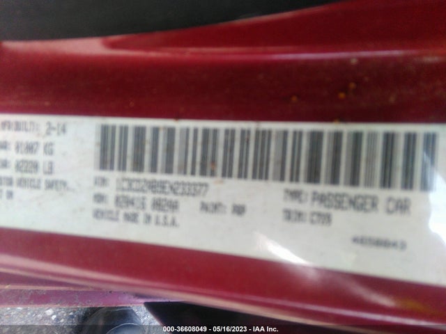 Dodge AVENGER SE 2014 1C3CDZAB9EN233377 Image 9