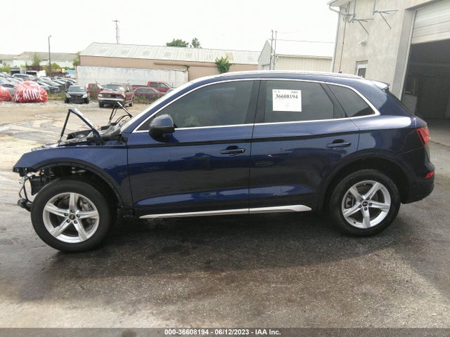 2021 AUDI Q5 PREMIUM VIN: WA1AAAFY1M2081034