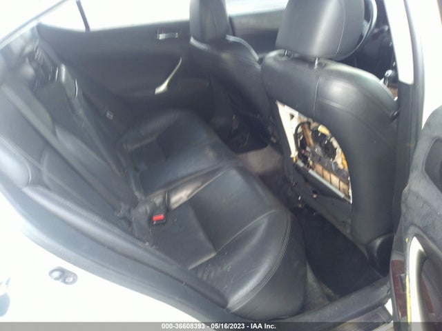 2008 LEXUS IS 250 VIN: JTHBK262185052757